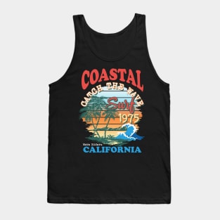 Coastal Surf Coconut Girl Clothes Trendy Beachy Gift for Men Women Tank Top